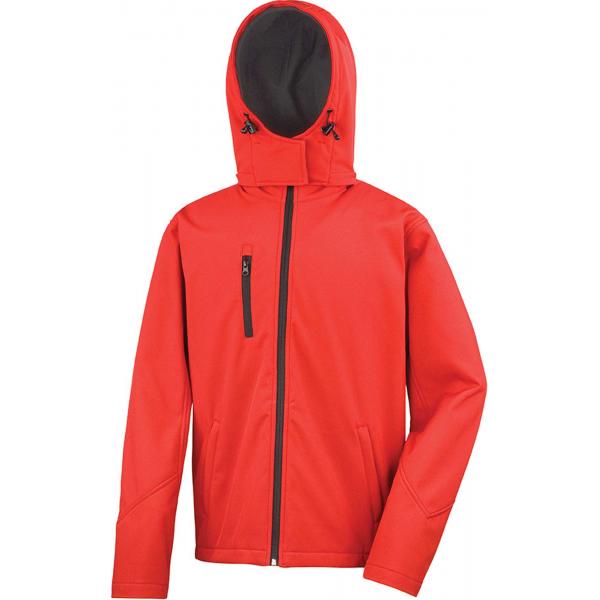 Result Core Tx Performance Hooded Soft Shell Jacket R230M_50514_50508