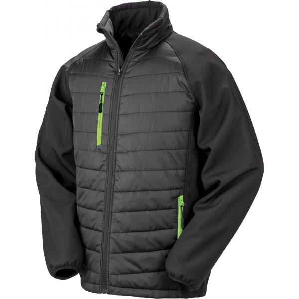 Result BLACK COMPASS SOFSHELL JACKET R237X_61815_61809