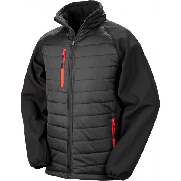 Result BLACK COMPASS SOFSHELL JACKET R237X_61817_61809