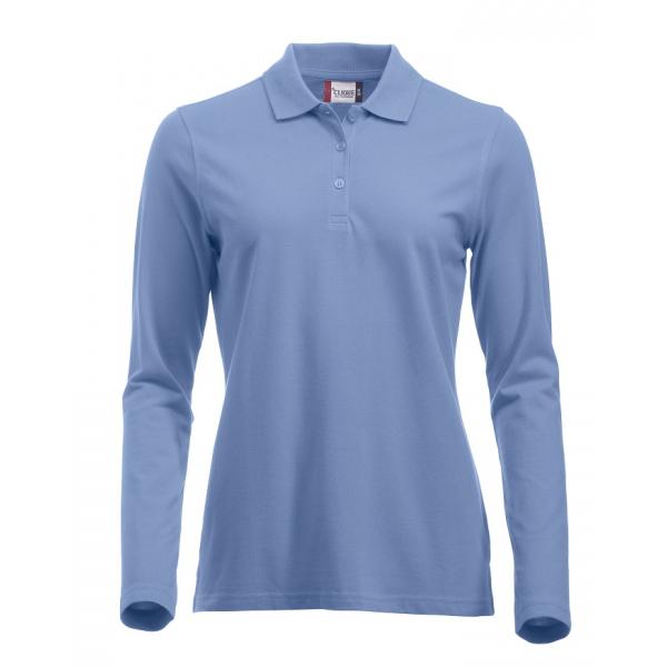 Clique Classic Marion L/S lichtblauw m
