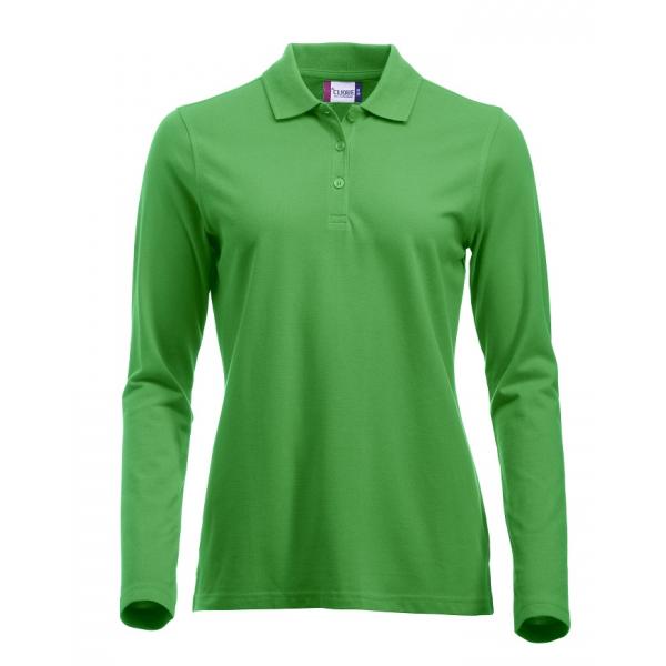 Clique Classic Marion L/S appelgroen m