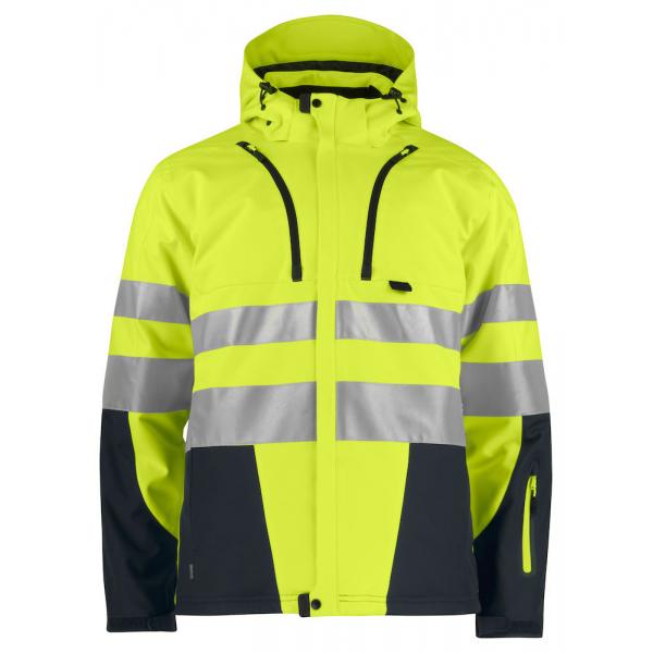 PROJOB 6420 PADDED JACKET HV YELLOW/BLACK M