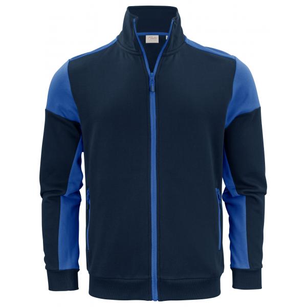 Prime Sweater Volledige Rits Heren marine/kobalt