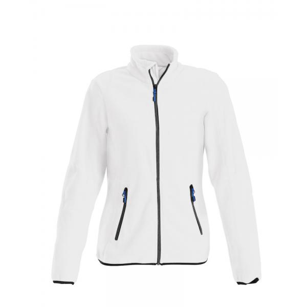 PRINTER SPEEDWAY LADY FLEECE JACKET WHITE M