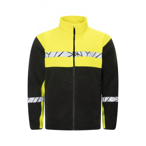 7300 FLEECE geel/zwart