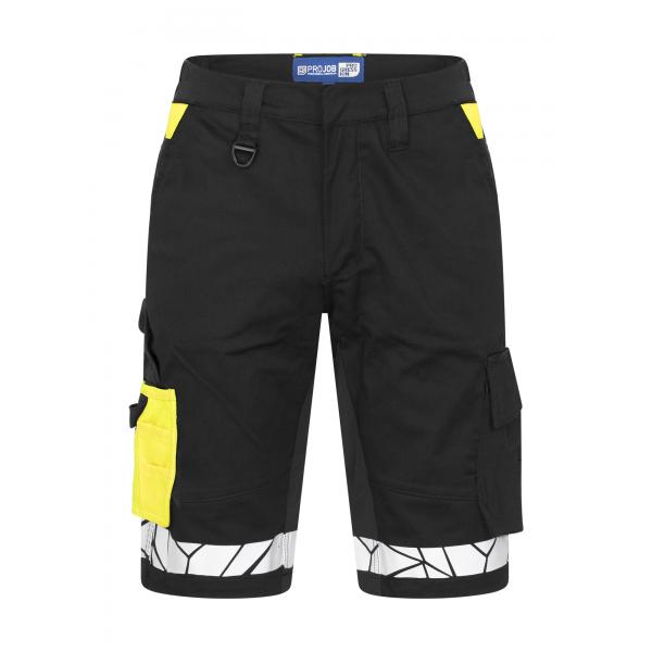 7510 STRETCHSHORT geel/zwart