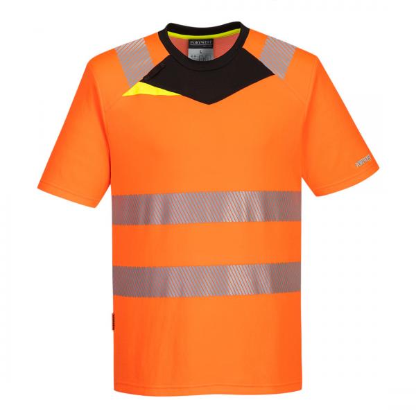 DX413 Hi-Vis T-shirt oranje 