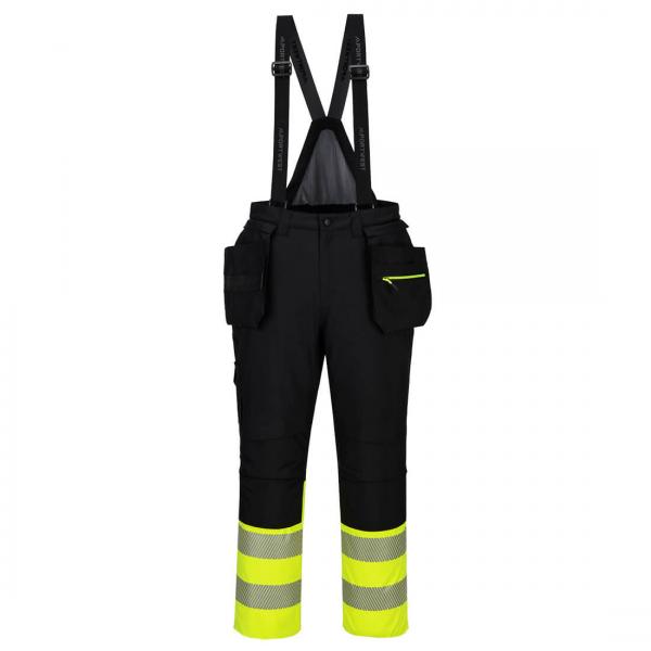 DX437 Hi-Vis Klasse 1 Winter Amerikaanse Overall zwart/geel