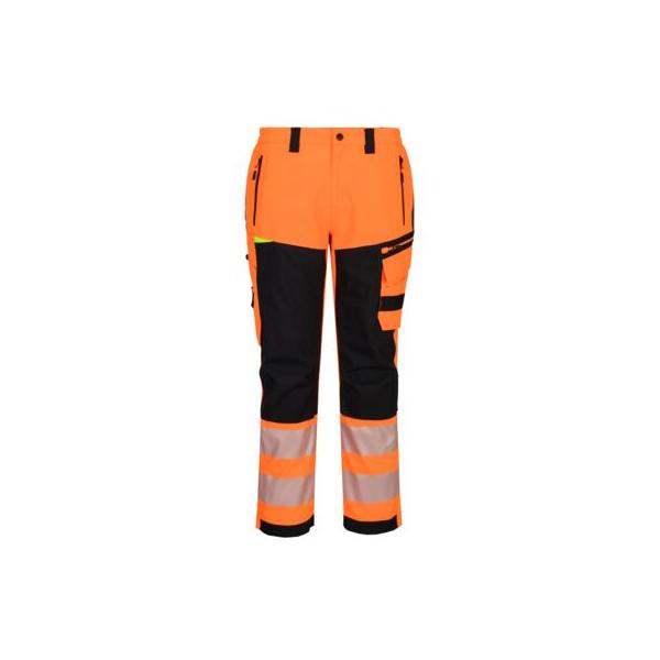 DX448 PW3 Hi-Vis Regenbroek oranje/zwart