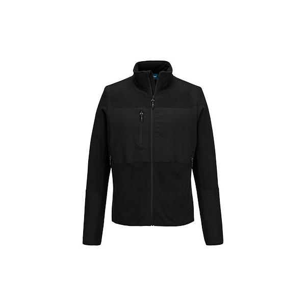 EV476 Stretch Fleece zwart