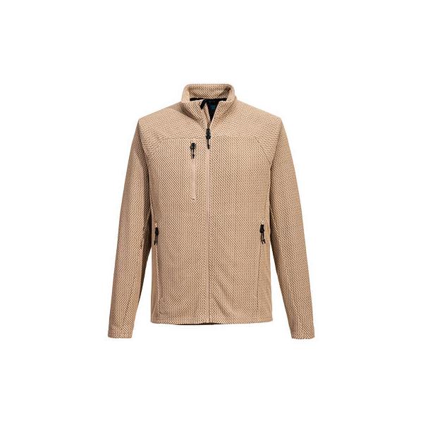 EV480 Textuur Fleece khaki