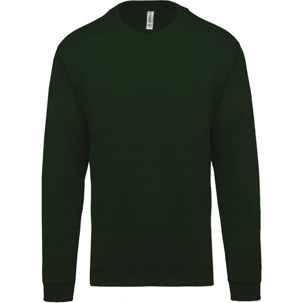Sweater ronde hals K474 forest green