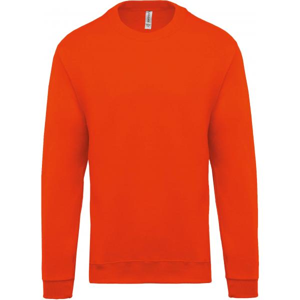 Sweater ronde hals K474 orange