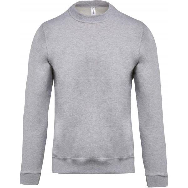 Sweater ronde hals K474 oxford grey
