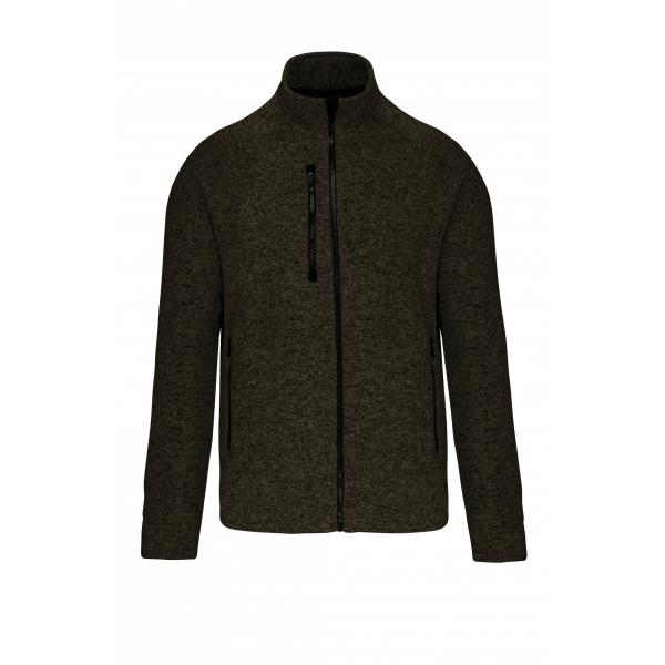dark khaki melange