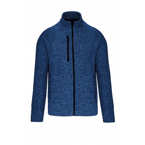 light royal blue melange