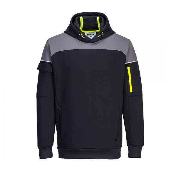 PW337 - PW3 Pullover Hoodie zwart