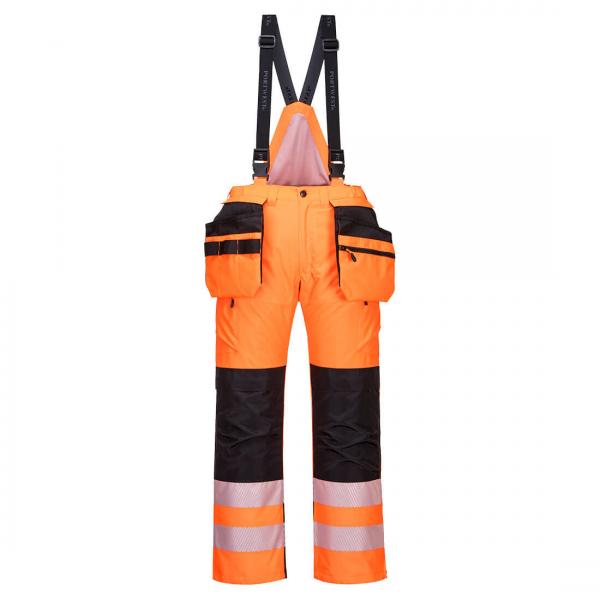 PW351 - PW3 Hi-Vis winterbroek oranje/zwart