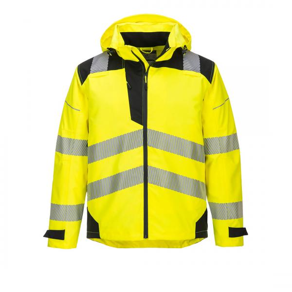 PW360 - PW3 Hi-Vis extreme Regenjack geel/zwart
