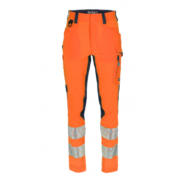 SYNQ® Beaqon Fluo-oranje/Marineblauw 748