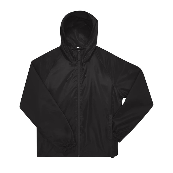 B&C #Reset Windbreaker black