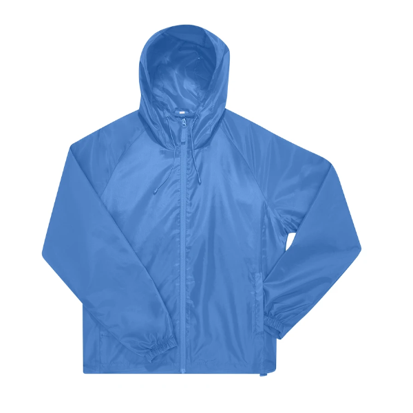 B&C #Reset Windbreaker lake blue