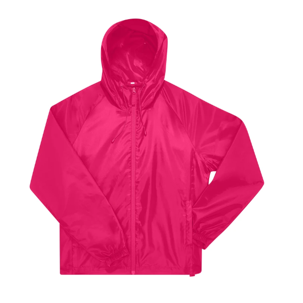 B&C #Reset Windbreaker Magenta pink