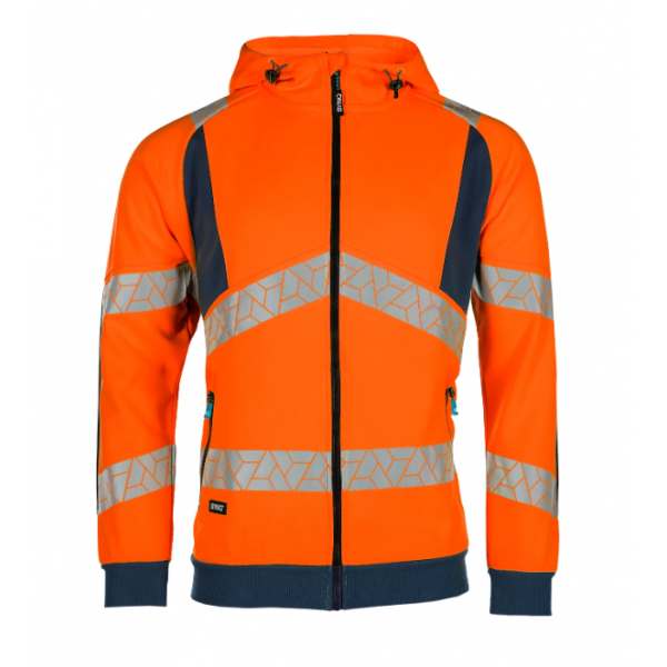 SYNQ® Highlight Fluo-oranje/Marineblauw 748