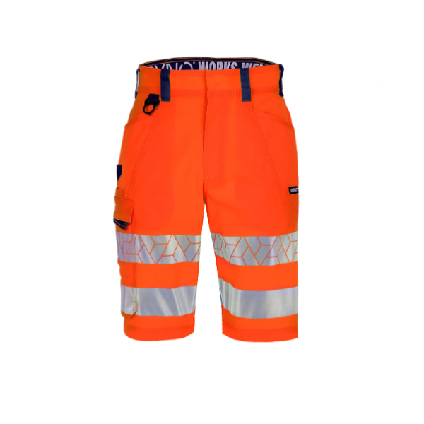 SYNQ® Sidesee Fluo-oranje/Marineblauw 748